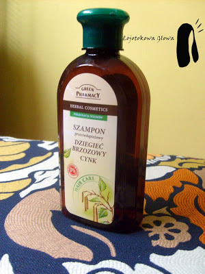 szampon green pharmacy z cynkiem i dziegciem brzozowym