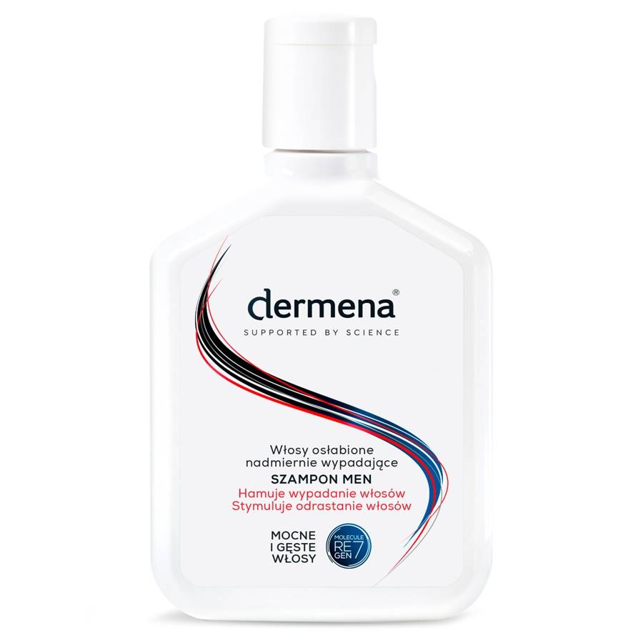 szampon hamujący wypadanie włosów dermena