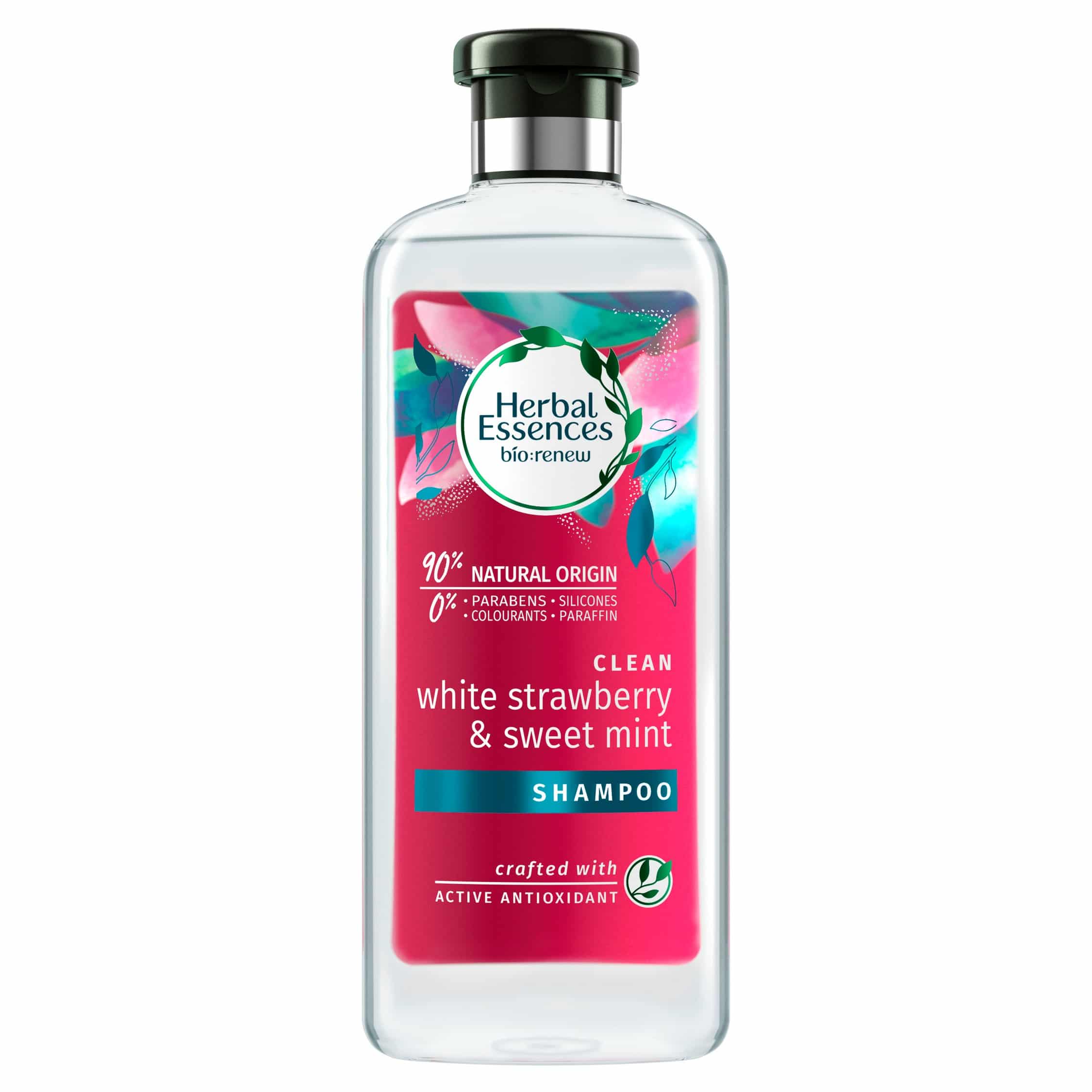 szampon herbal essences white strawberry and mint review