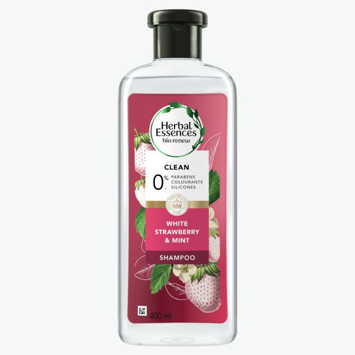 szampon herbal essences white strawberry and mint review