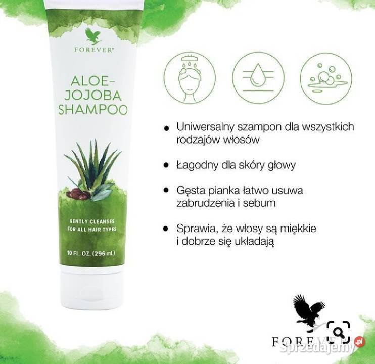 szampon i odżywka aloe-jojoba forever opis