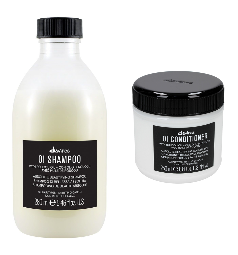 szampon i odżywka regenerująca podwpływem suszarki