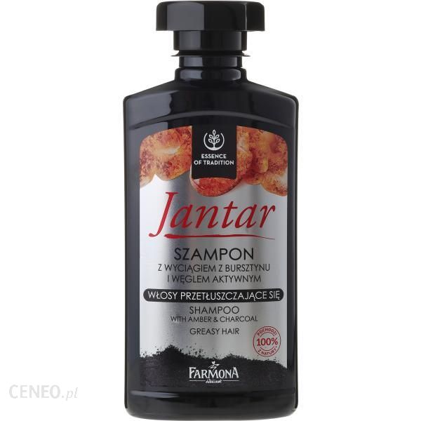 szampon jantar z aktywnym węglem