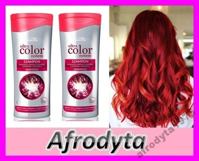 szampon joanna ultra color system do włosów rudych rossmann