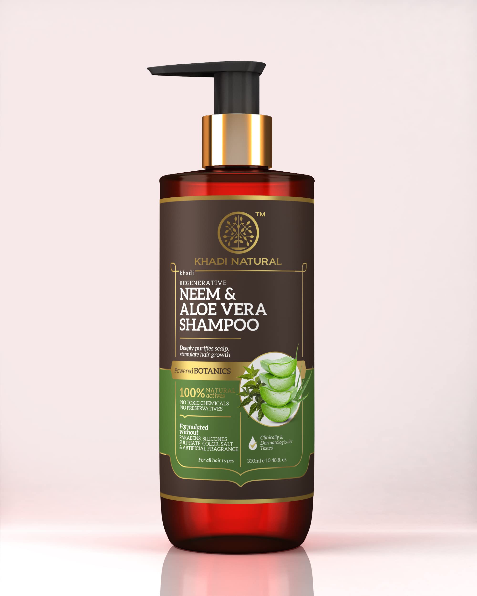 szampon khadi z neem i aloe vera nie zawiera silikonu