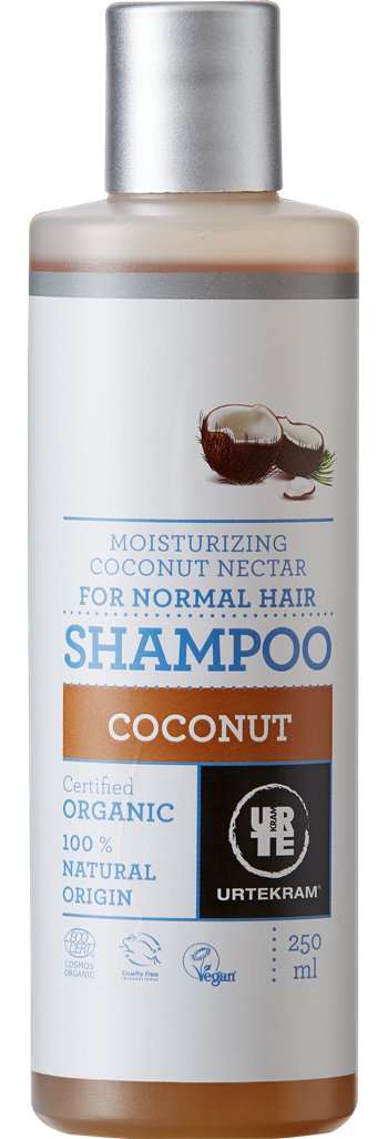szampon kokosowy do włosów normalnych 250ml bio urtekram