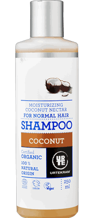 szampon kokosowy do włosów normalnych 250ml bio urtekram
