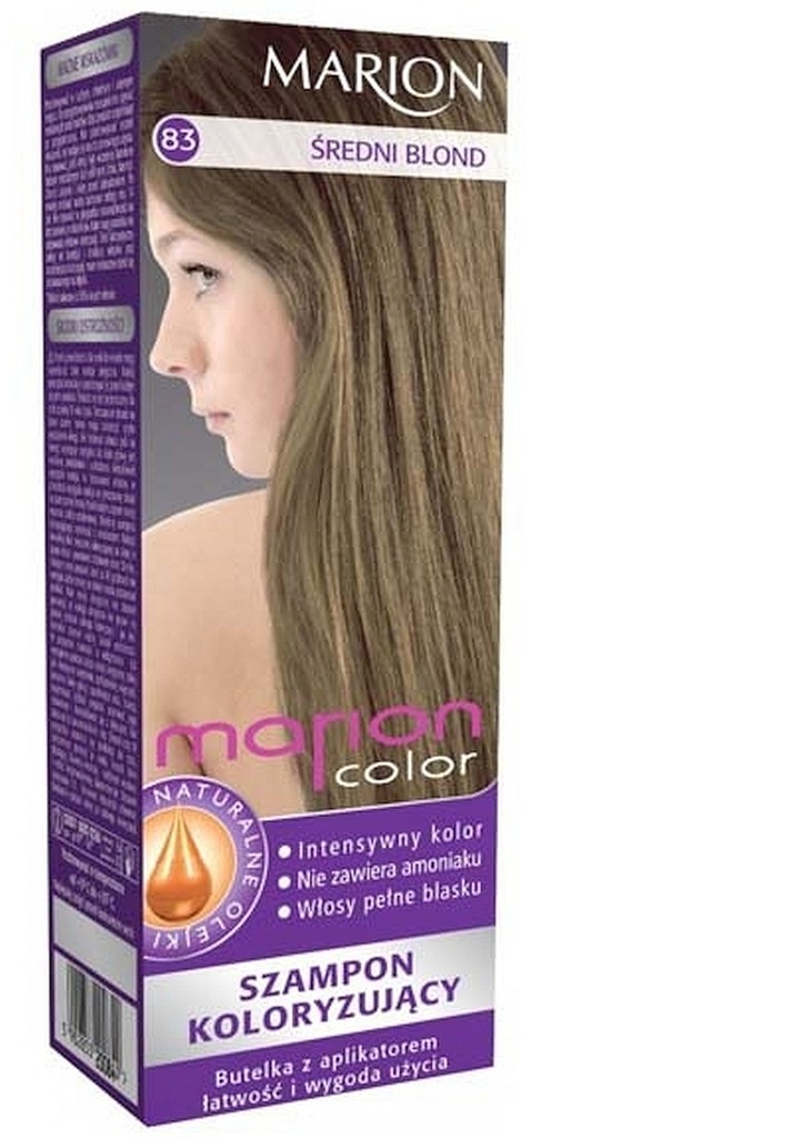 szampon koloryzujący marion ciemny blond 83