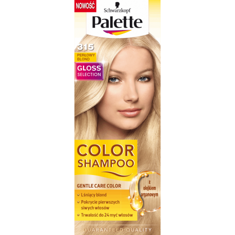 szampon koloryzujący palette perłowy blond