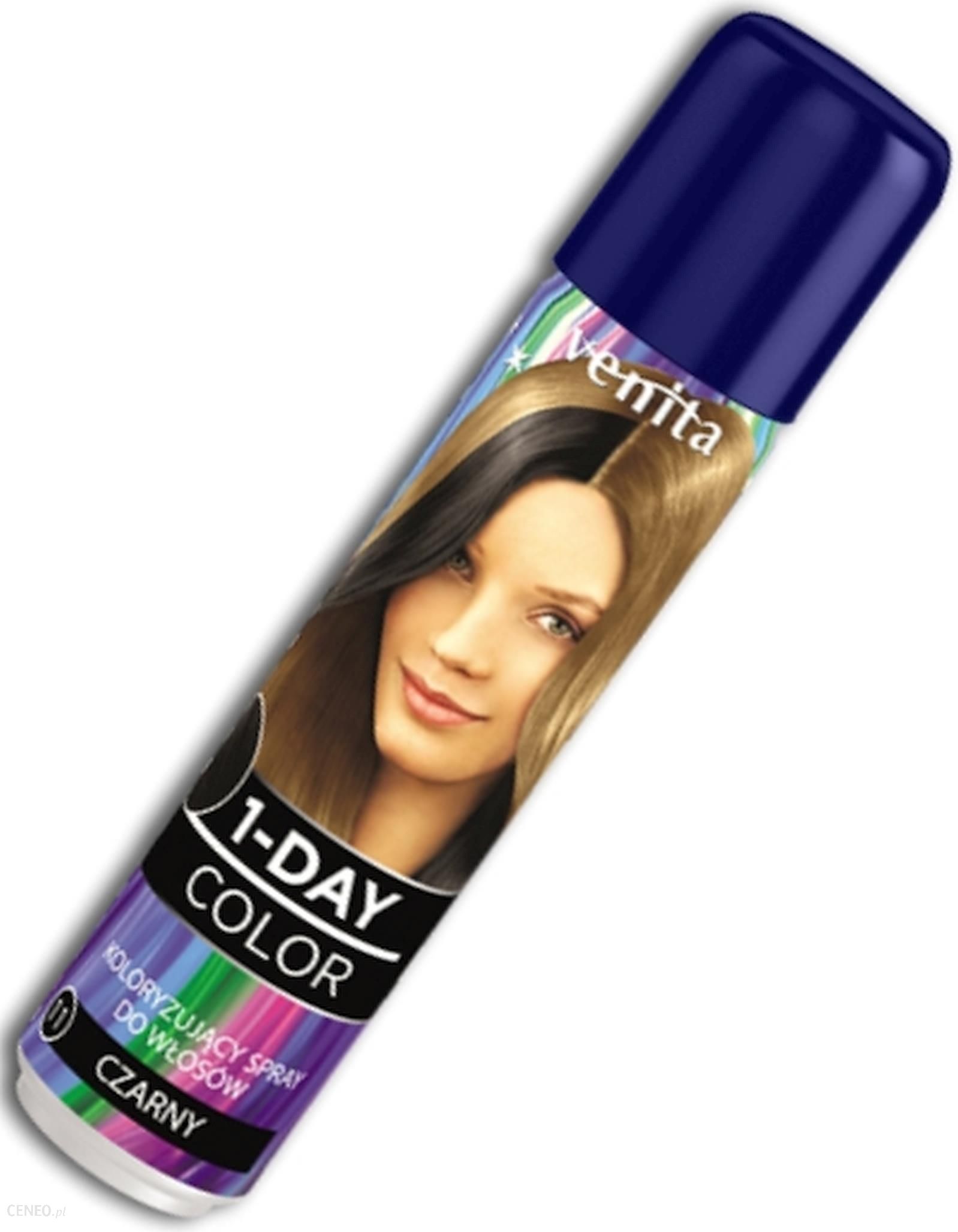 szampon koloryzujący w sprayu black