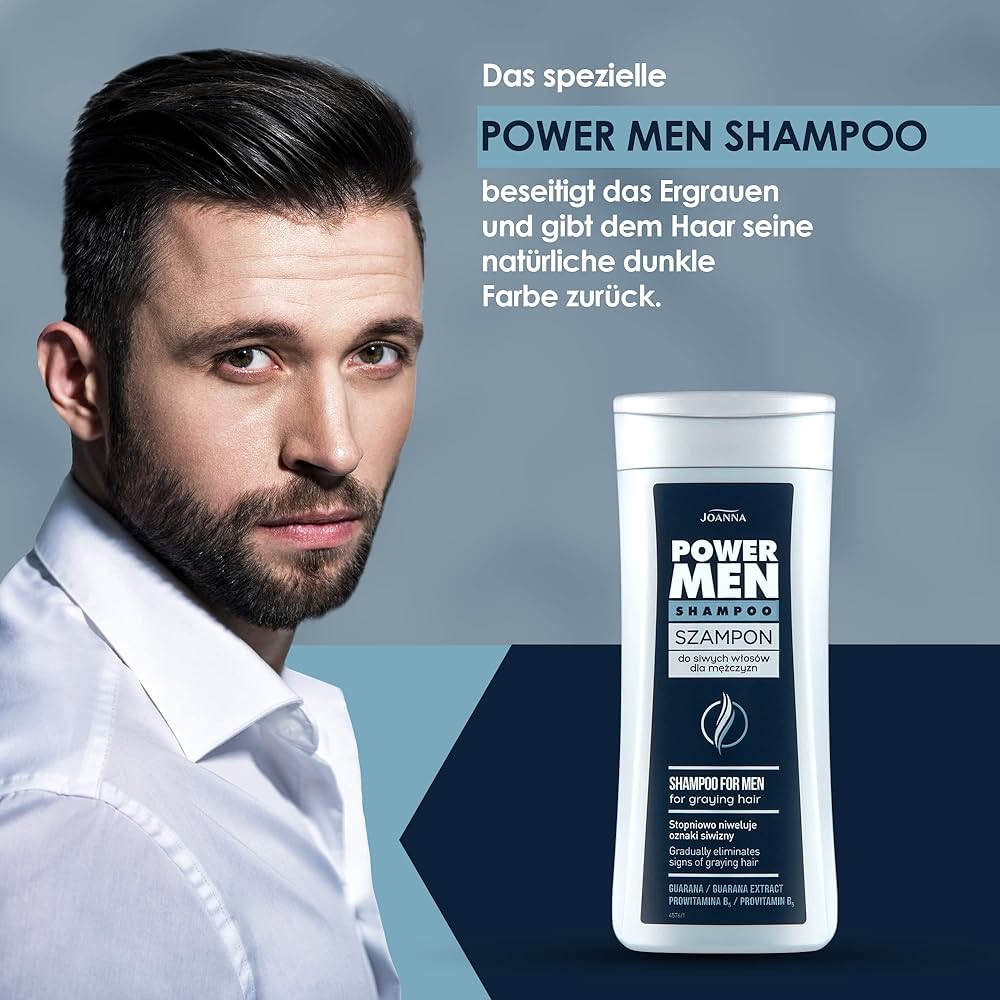 szampon na siwe włosy dla mężczyzn joanna