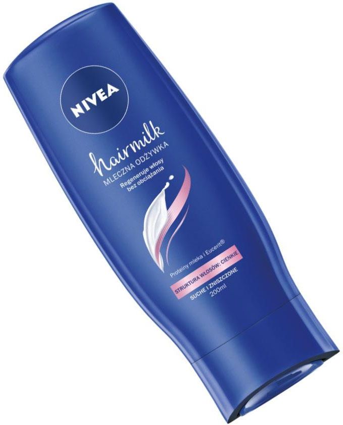 szampon nivea hairmilk struktura włosa cienkie