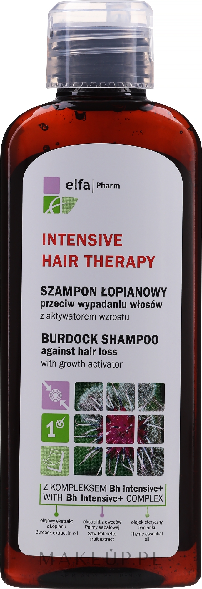 szampon łopianowy do włosów z kompleksem bh intensive opinie
