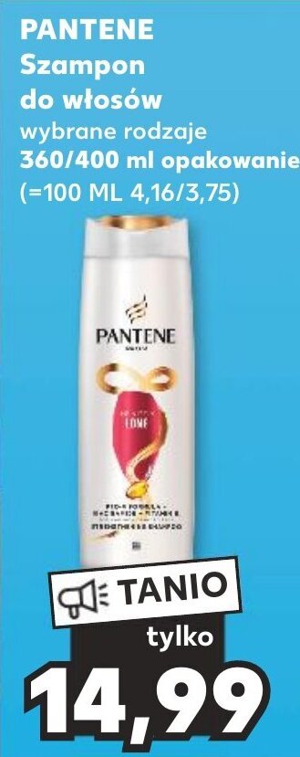 szampon pantene cena kaufland