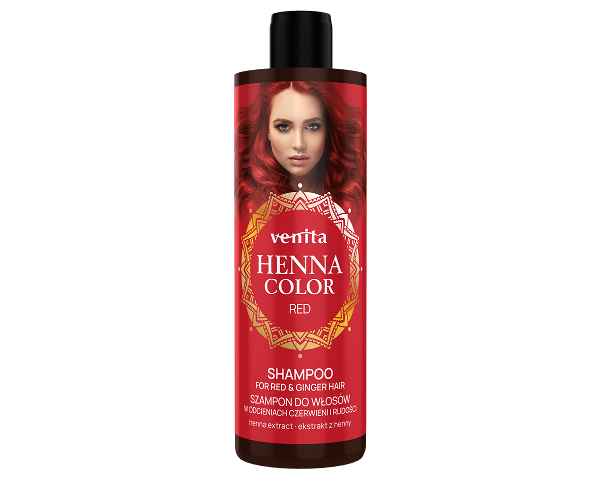 szampon venita henna color red