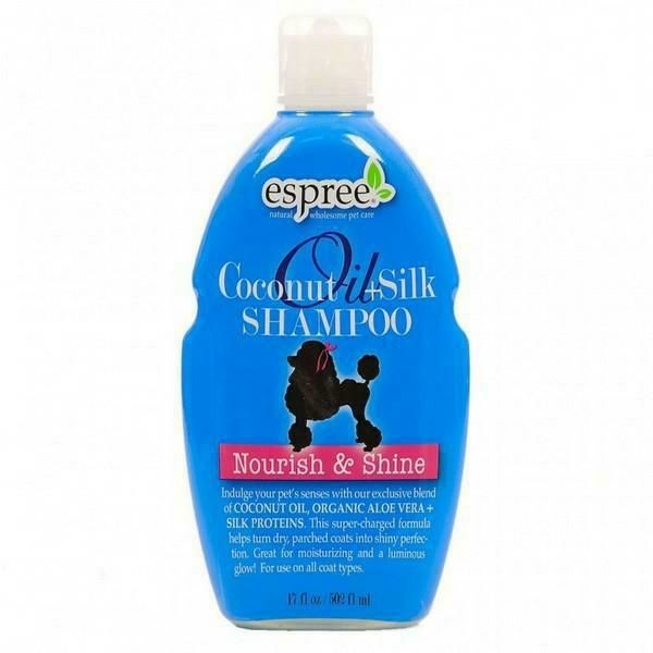 szampon z kokosowym niebieska butelka