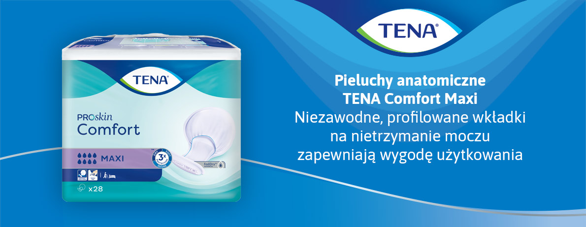 tena comfort maxi pieluchy anatomiczne 28 sztuk