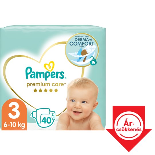 tesco pampers premium care 3