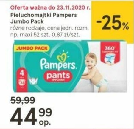 tesco pieluchomajtki pampers