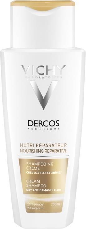 vichy dercos szampon odżywczo-regenerujący włosy suche i zniszczone 200 ml