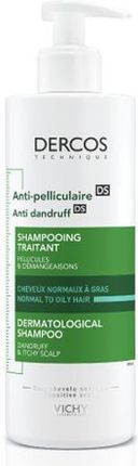 vichy dercos szampon przeciwłupieżowy normalne i przetłuszczajace się 390ml