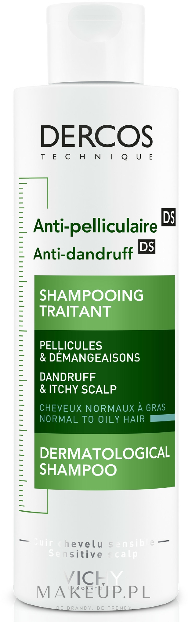 vichy dercos szampon przeciwłupiezowy włosysuche