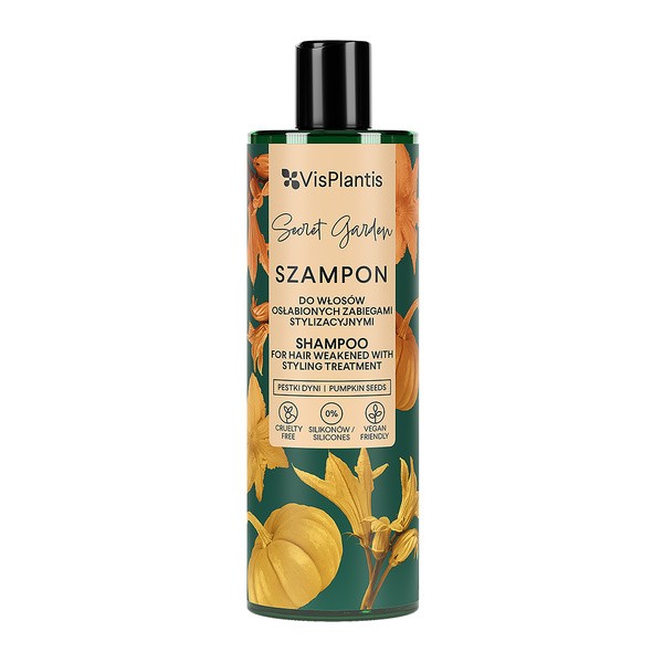 vis plantis szampon do włosów pestki dyni