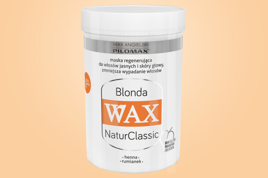 wax odżywka do włosów blond mleczna