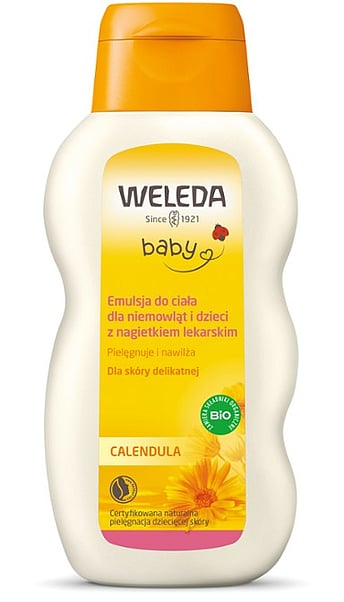 weleda calendula szampon i płyn do mycia dla niemowląt 200ml