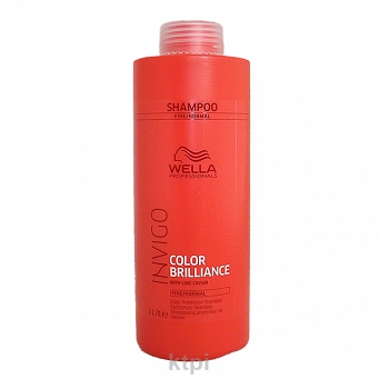 wella brilliance szampon do włosów cienkich i farbowanych 1000 ml