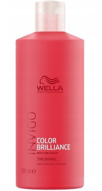 wella invigo color brilliance szampon cienkie 500