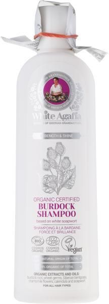 white agafia szampon łopianowy