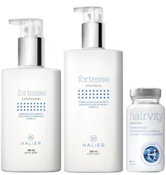 zestaw halier szampon i odżywka fortesse hairvity serum fortesse gratis