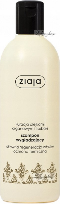 ziaja szampon wygładzający kuracja olejkami arganowym i tsubaki
